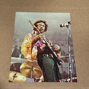 Jimi Hendrix - on stage - Music Print Ad Photo Ad - 2011